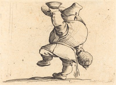Il Bevitore, Vista Posteriore da Jacques Callot