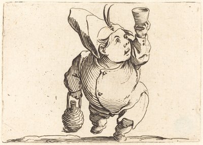 Il Bevitore, Vista Frontale da Jacques Callot