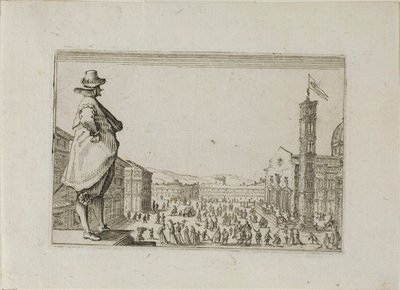 Il Duomo di Firenze, da I Capricci da Jacques Callot