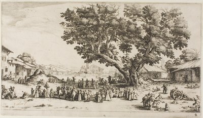 La fiera di Gondreville da Jacques Callot