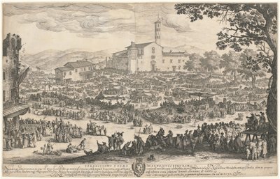 La Fiera di Impruneta da Jacques Callot