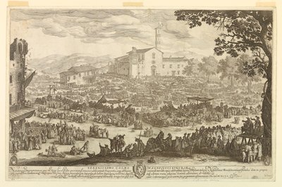 La fiera di Impruneta da Jacques Callot
