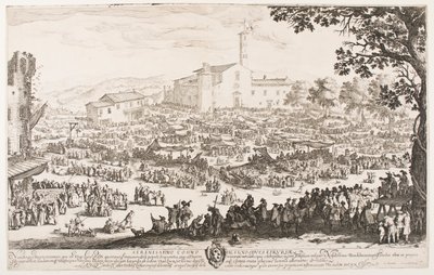 La fiera di L’Impruneta da Jacques Callot