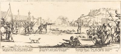 Il plotone di esecuzione da Jacques Callot