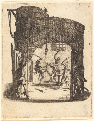 La Flagellazione da Jacques Callot