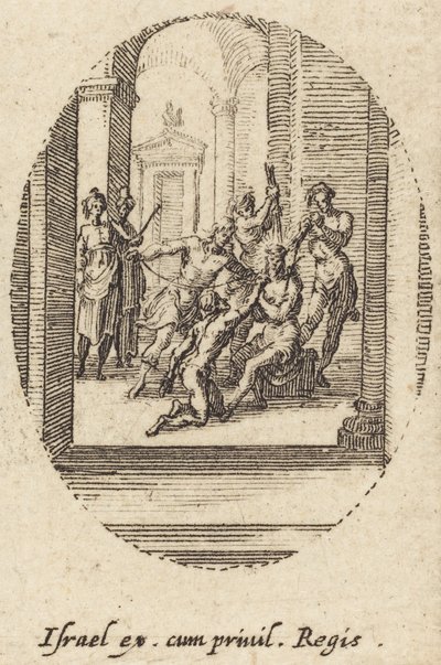 La Flagellazione, c. 1631 da Jacques Callot