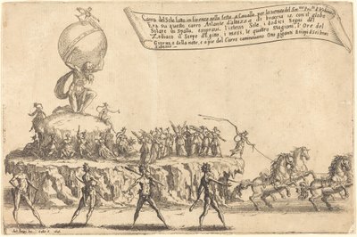 Il galleggiante del sole da Jacques Callot