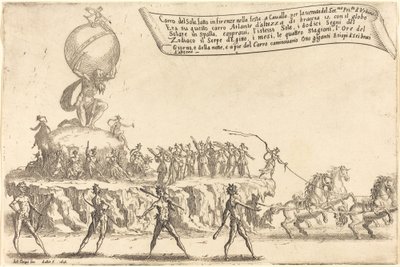 Il galleggiante del sole da Jacques Callot