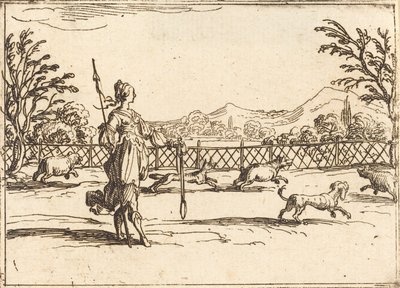 La Cacciatrice da Jacques Callot