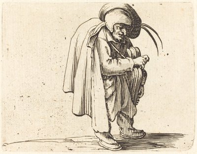 Il suonatore di ghironda da Jacques Callot