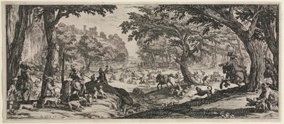 La Grande Caccia da Jacques Callot
