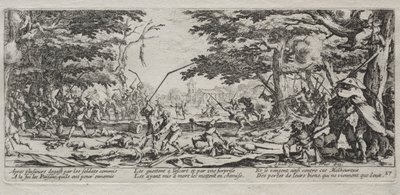 Le grandi miserie della guerra: La vendetta del contadino da Jacques Callot