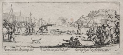 Le grandi miserie della guerra: Il plotone di esecuzione da Jacques Callot