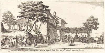 Il piccolo traliccio, 1635 da Jacques Callot