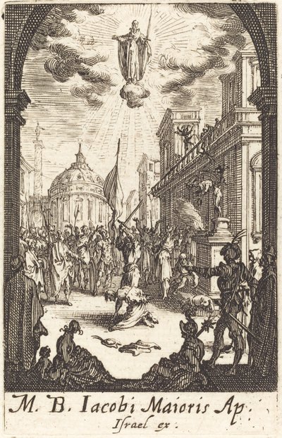 Il martirio di San Giacomo Maggiore da Jacques Callot