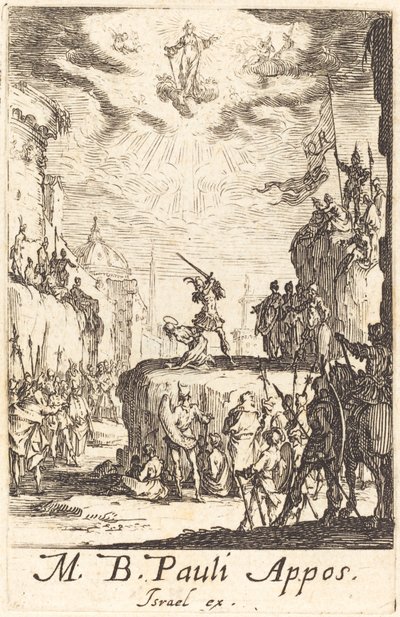 Il martirio di San Paolo da Jacques Callot