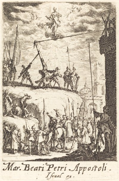 Il martirio di San Pietro da Jacques Callot