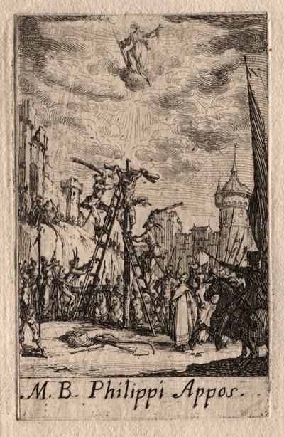 Il martirio degli apostoli: San Filippo da Jacques Callot