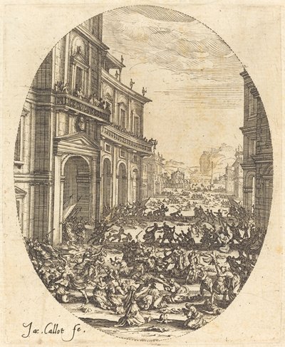 Il massacro degli innocenti da Jacques Callot