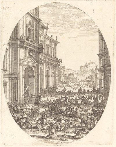 Il massacro degli innocenti da Jacques Callot
