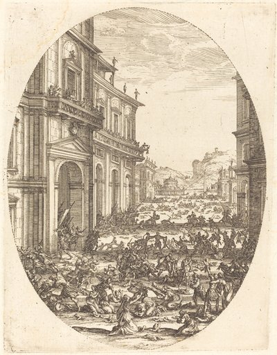 Il massacro degli innocenti da Jacques Callot