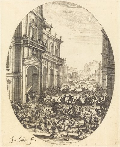Il massacro degli innocenti, seconda lastra da Jacques Callot