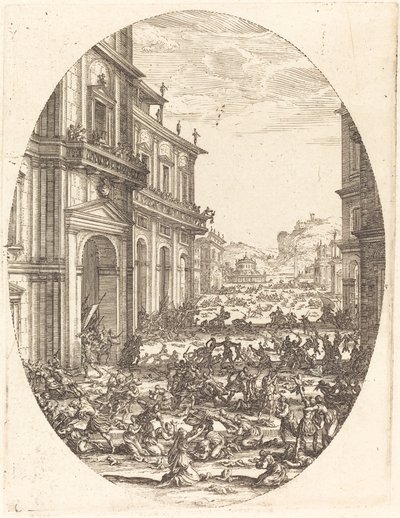 Il massacro degli innocenti da Jacques Callot
