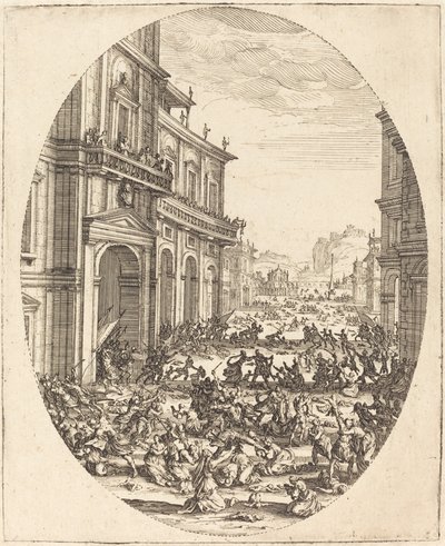 Il Massacro degli Innocenti, c. 1622 da Jacques Callot
