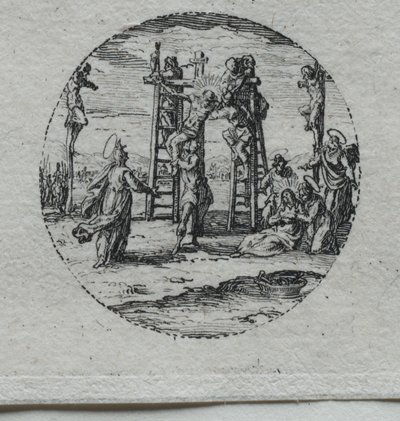 I misteri della Passione: La crocifissione da Jacques Callot