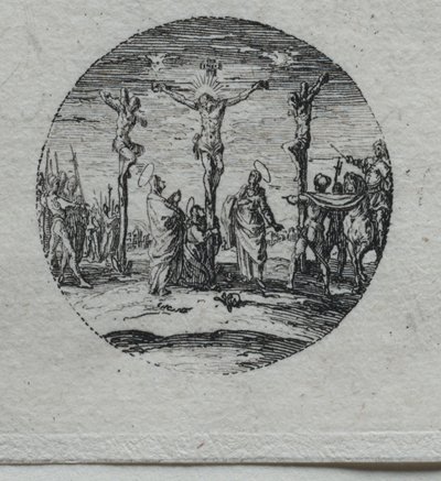 I misteri della Passione: La discesa dalla croce da Jacques Callot