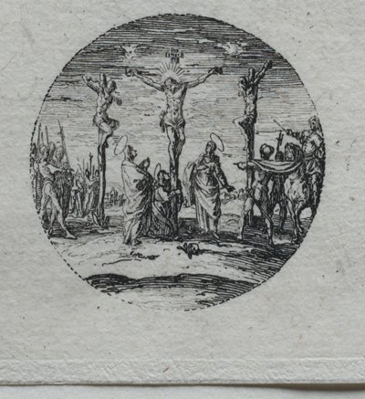 I misteri della Passione: La discesa dalla croce da Jacques Callot