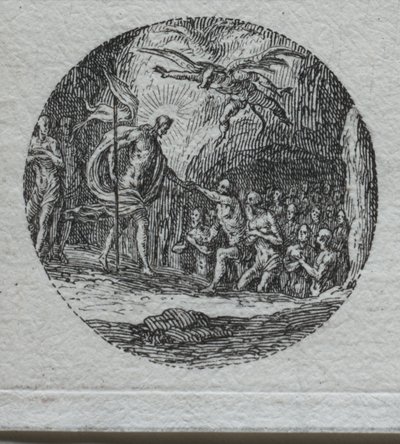I misteri della Passione: La discesa al Limbo da Jacques Callot