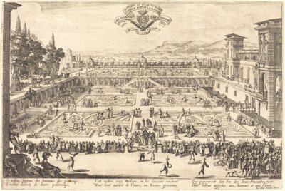 I Giardini del Palazzo a Nancy da Jacques Callot