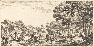 La vendetta dei contadini da Jacques Callot