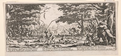 La vendetta dei contadini da Jacques Callot