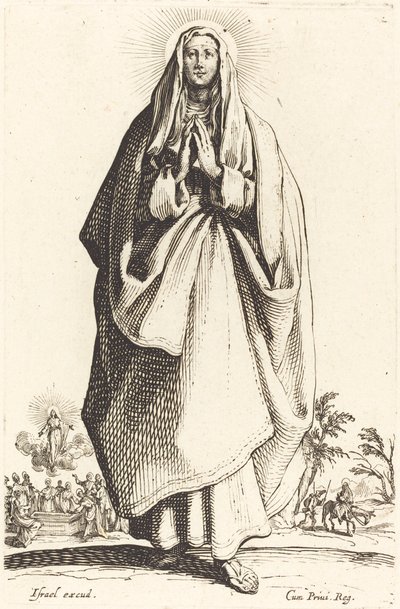 La Vergine da Jacques Callot