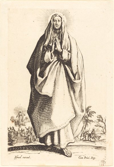 La Vergine da Jacques Callot