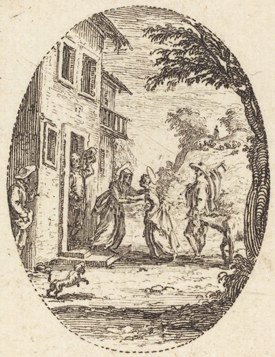 La visitazione da Jacques Callot
