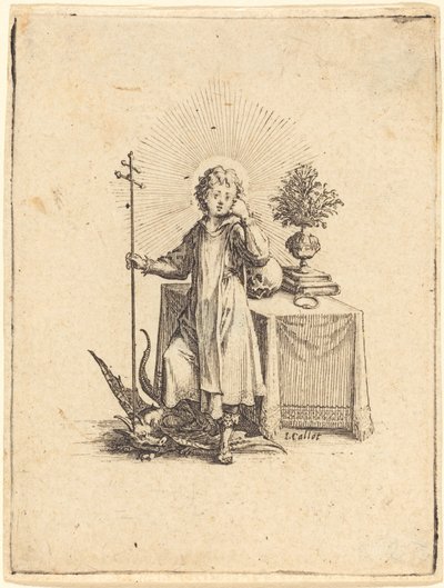 Il Giovane Gesù da Jacques Callot