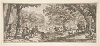 La Grande Caccia da Jacques Callot