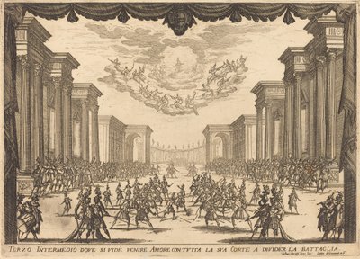 Terzo intermezzo, 1617 da Jacques Callot
