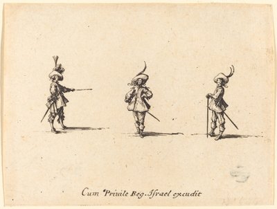Esercizio senza armi da Jacques Callot