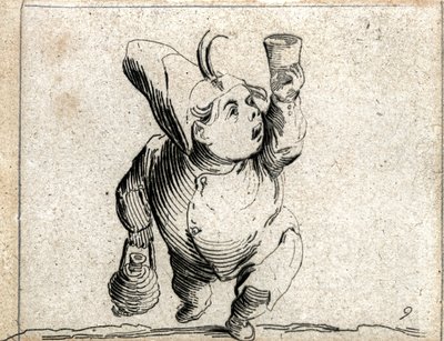 Varie Figure Gobbi ... (incisione) da Jacques Callot