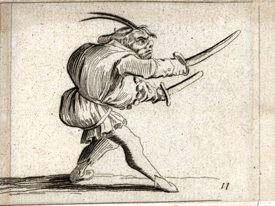 Varie Figure Gobbi ... (incisione) da Jacques Callot