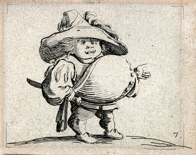 Varie Figure Gobbi ... (incisione) da Jacques Callot