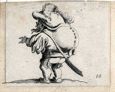 Varie Figure Gobbi ... (incisione) da Jacques Callot