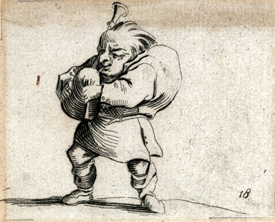 Varie Figure Gobbi ... (incisione) da Jacques Callot
