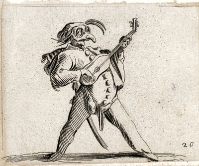 Varie Figure Gobbi ... (incisione) da Jacques Callot