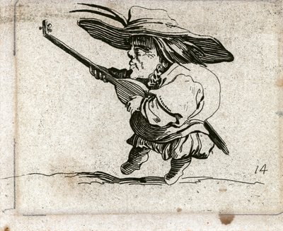 Varie Figure Gobbi ... (incisione) da Jacques Callot