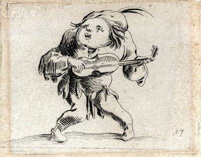 Varie Figure Gobbi ... (incisione) da Jacques Callot
